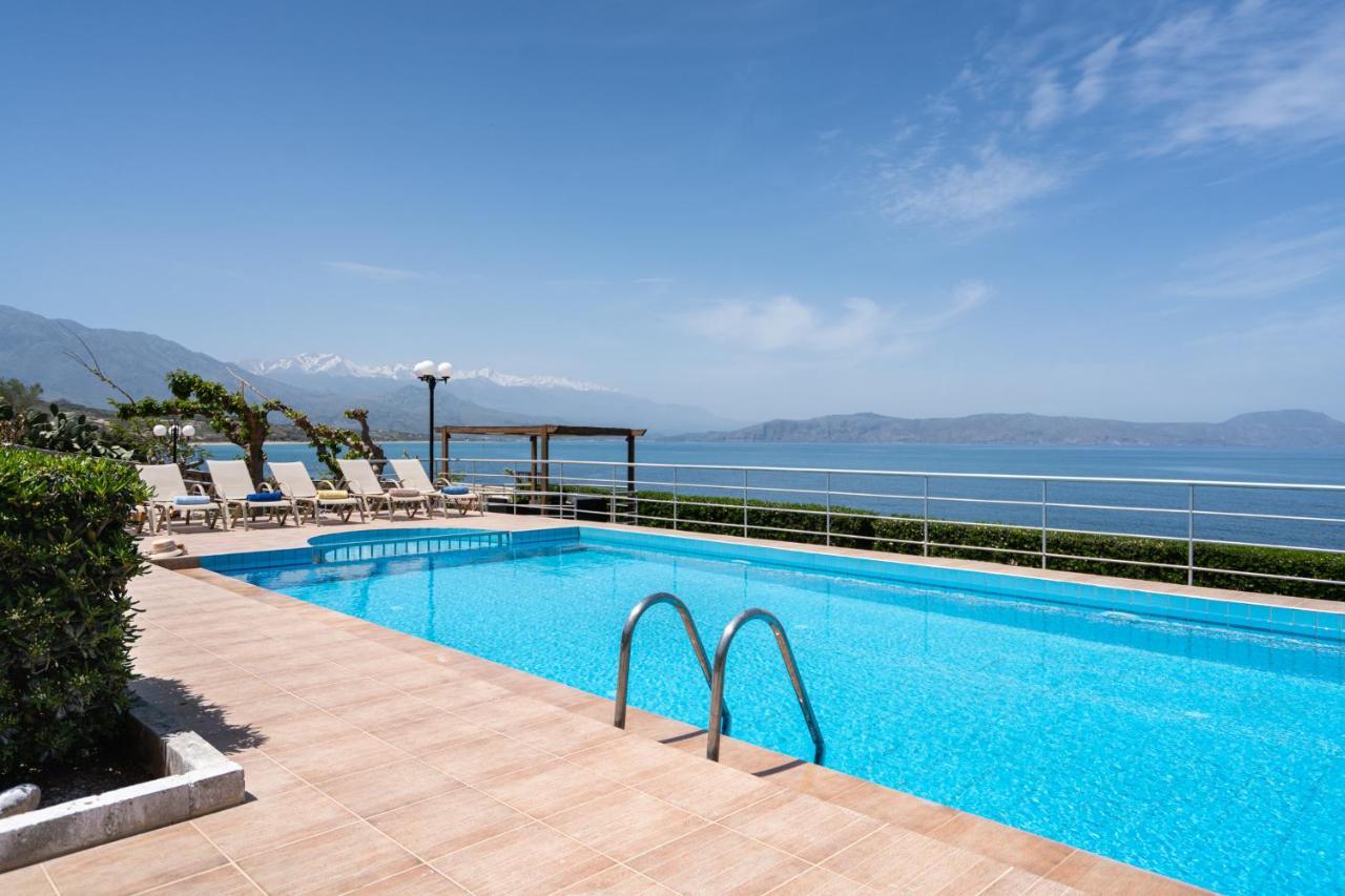 Beachfront Family Villa Katerina With Private Pool, Playground, Bbq & Amazing Sea Views! Petres  Eksteriør billede